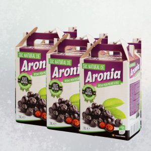 Pachet promoțional 3 cutii suc Aronia