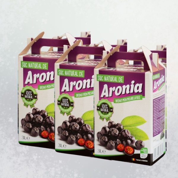aronia tataru5 Pachet promoțional 3 cutii suc Aronia
