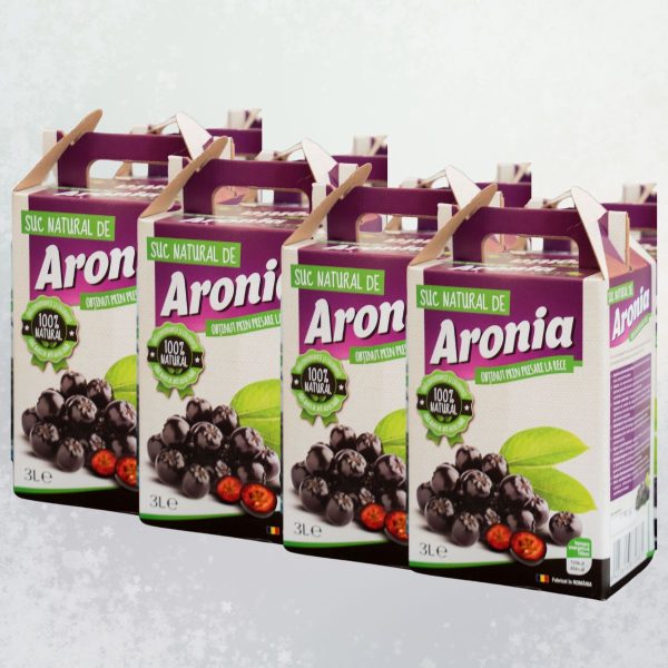 aronia tataru6 Pachet promoțional 4 cutii suc Aronia